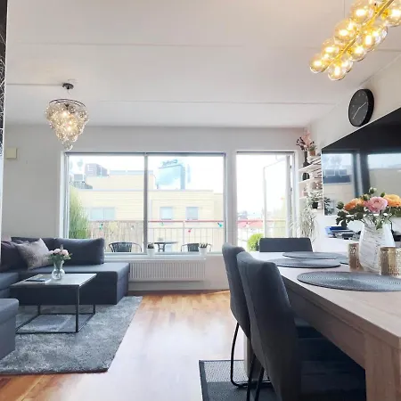 Top Floor City Center Flat With Free Parking Oslo Exterior photo