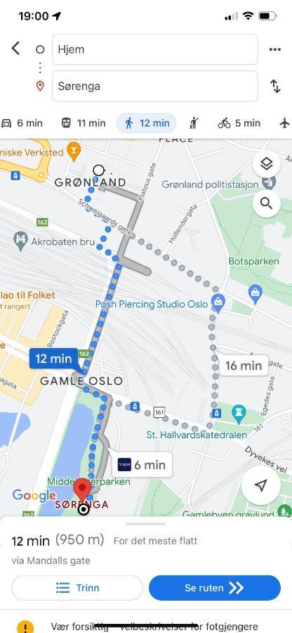 Floor Center Flat With Free Parking Oslo